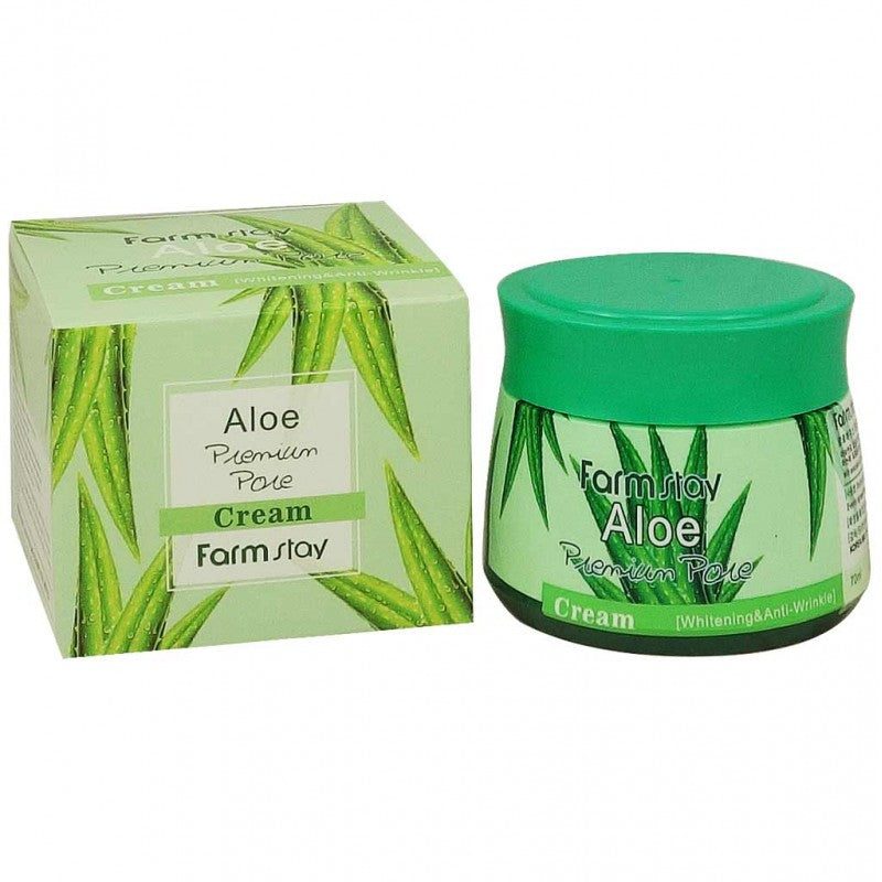 Farm Stay Aloe Premium Pore Cream ალოეს ნაოჭების საწინააღმდეგო კრემი