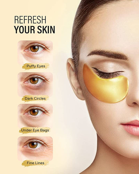Disunie 24K Gold Collagen Eye Mask 24K ოქროს ნაწილაკებით თვალის პაჩი