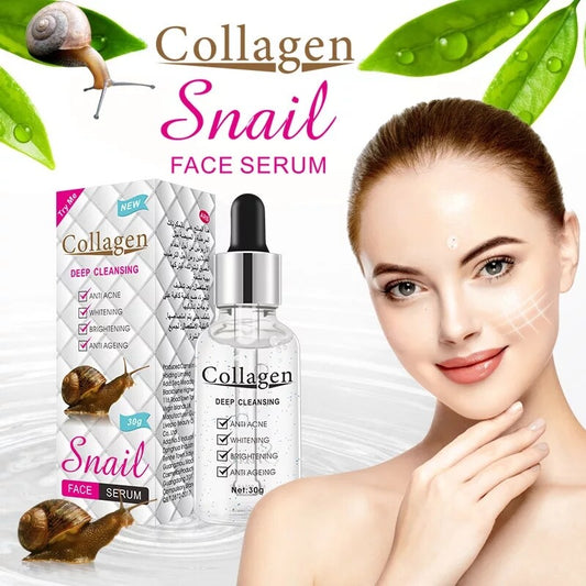 Collagen Snail Face Serum ლოკოკინას სახის შრატი